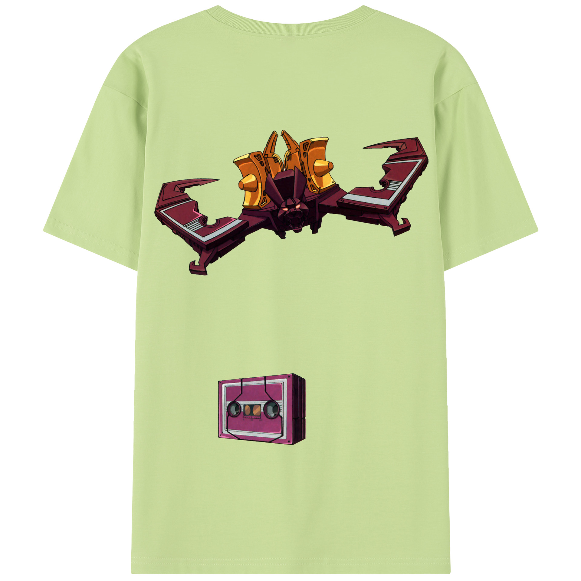 （画像用）  綿100％半袖Tシャツ（背面プリント）